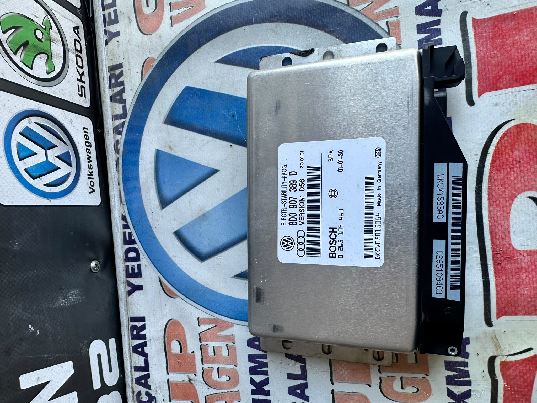 8D0907389D PASSAT B5.5 1.8T FAR AYAR SENSÖR BEYNİ CIKMA ORJİNAL