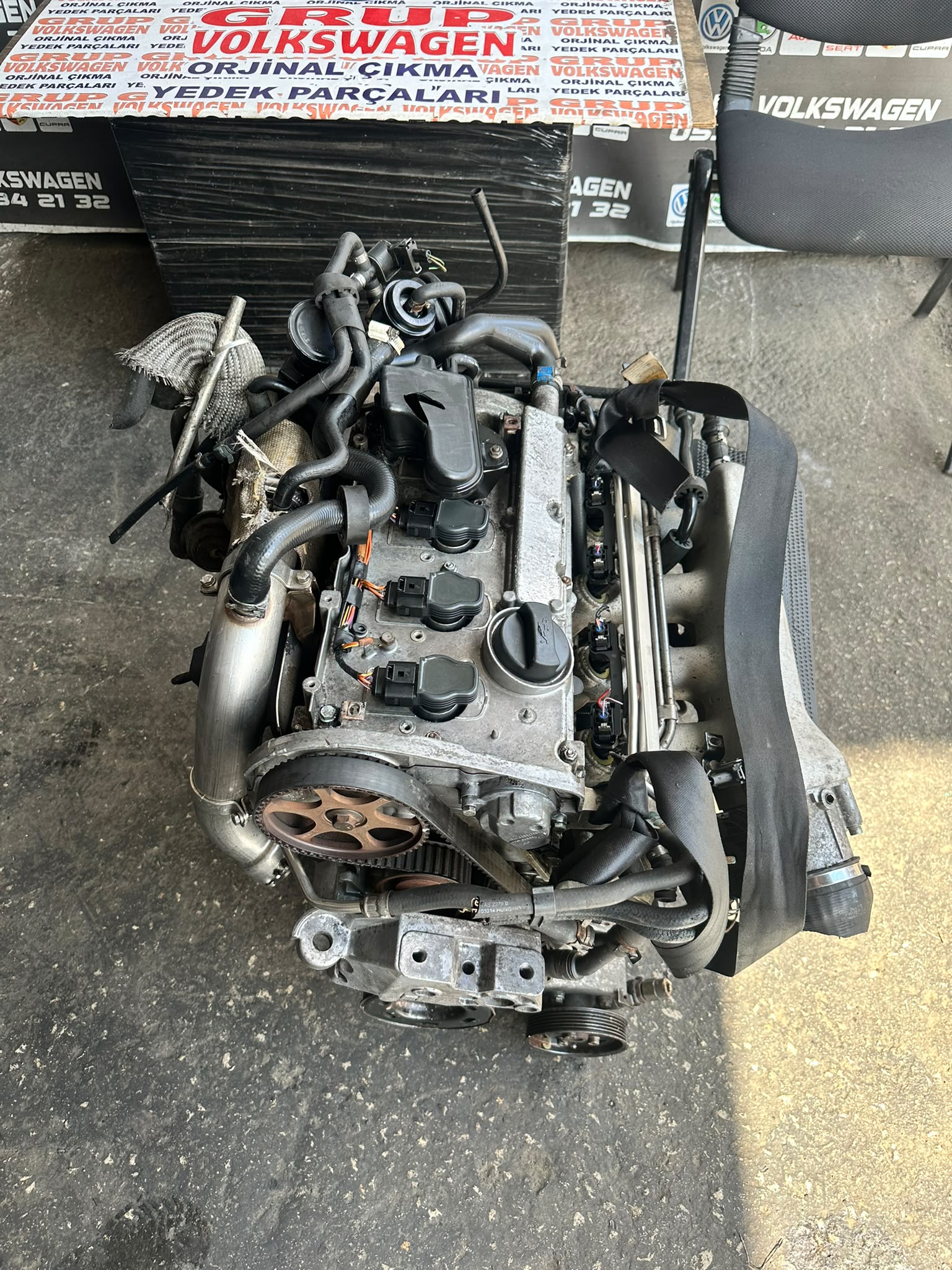 AUDİ A3 1.8T MOTOR KOMPLE CIKMA ORJİNAL