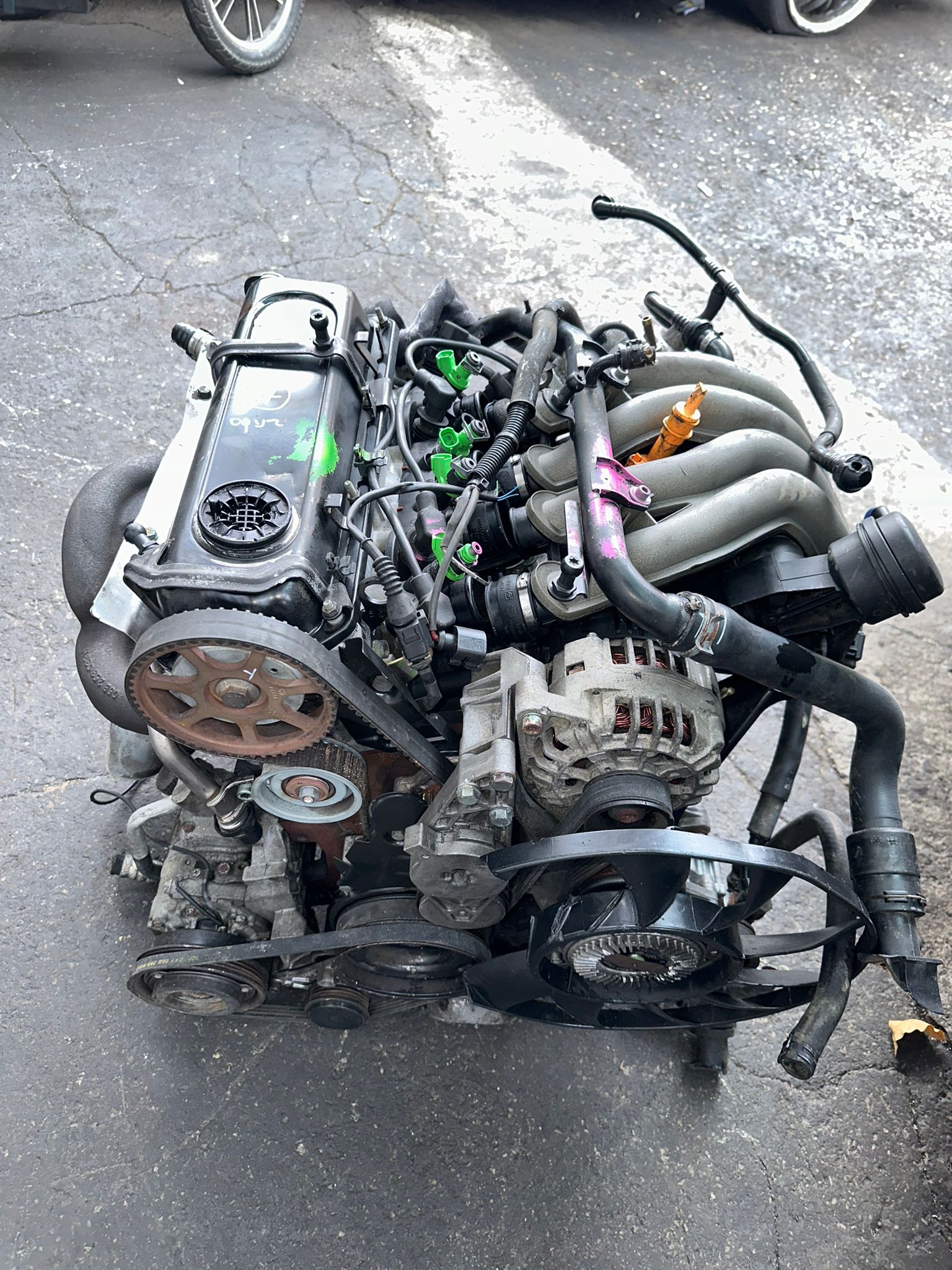 audi a4 1.6 alz motor cıkma orjinal komple