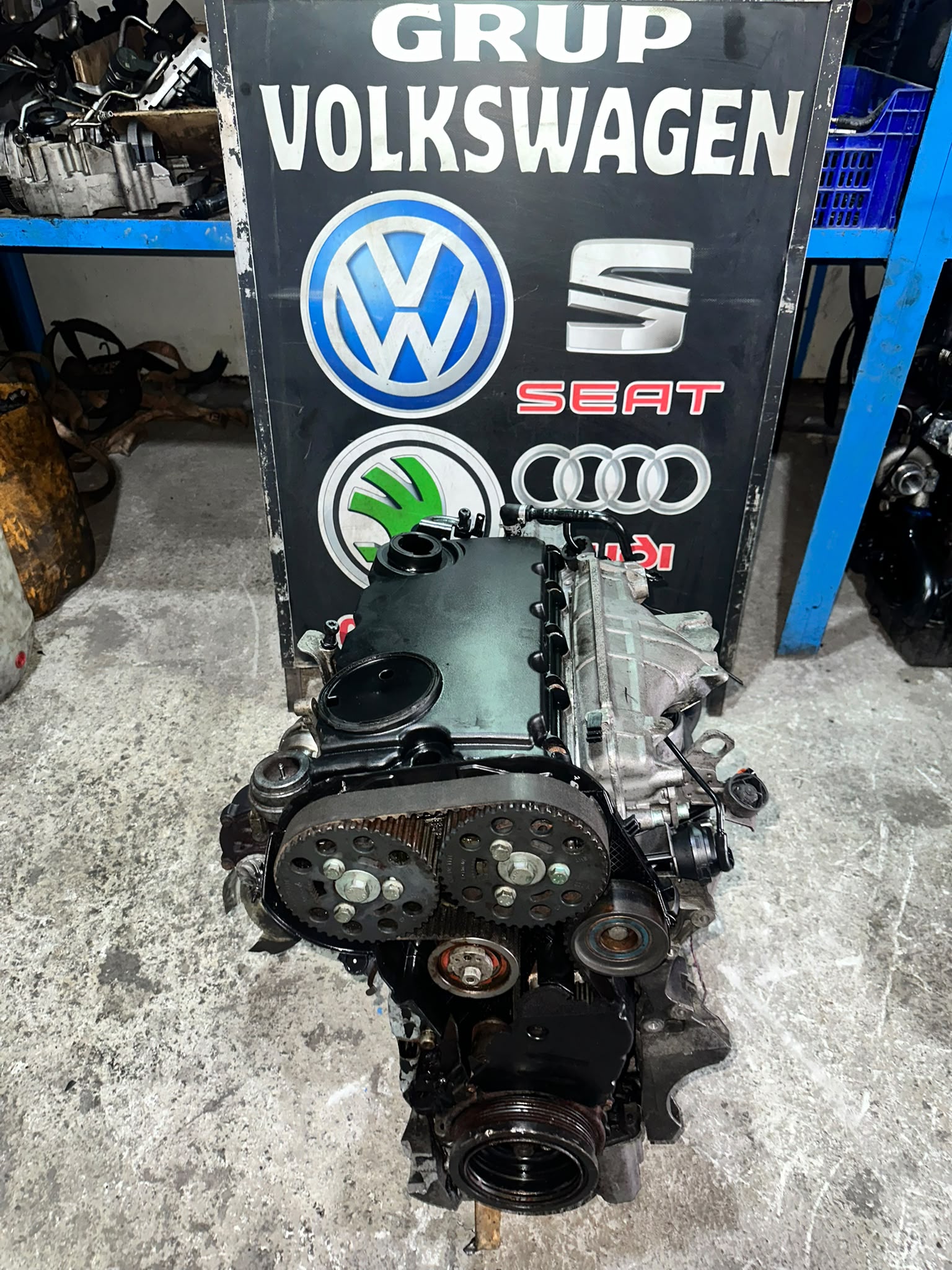 AUDİ A6 2.0 TDI BRE MOTOR CIKMA ORJİNAL KOMPLE
