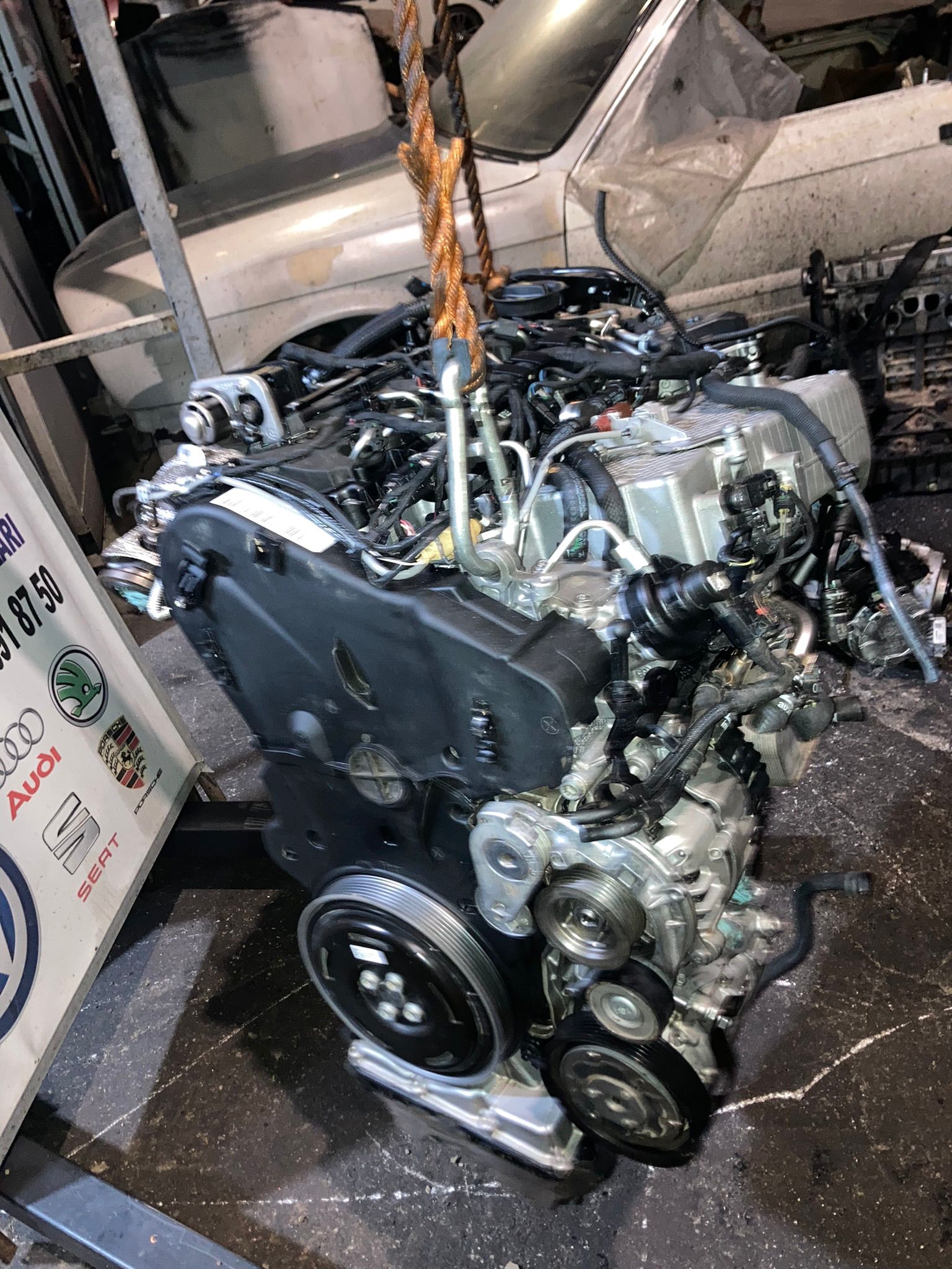 audi a6 40.tdı komple cıkma motor