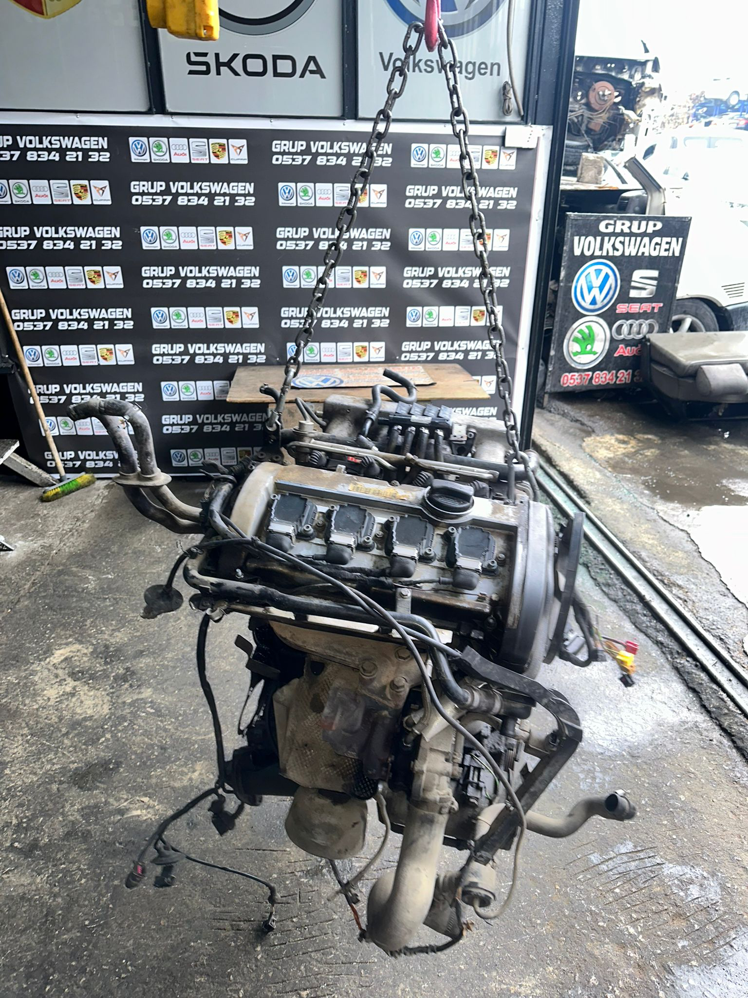 Passat b5 1.8 T aeb motor çıkma orijinal