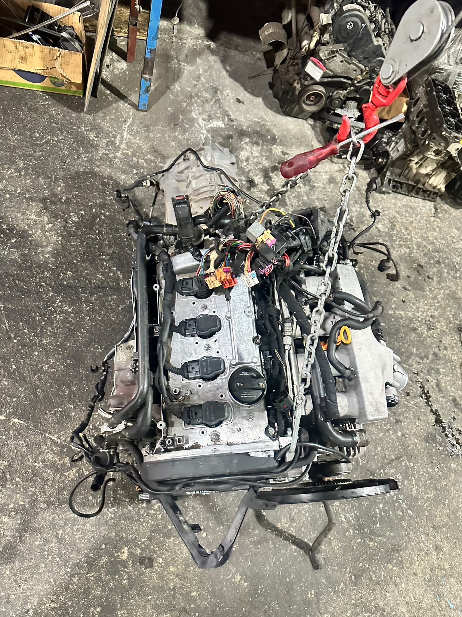 PASSAT B5.5 1.8T AWT MOTOR CIKMA ORJİNAL KOMPLE