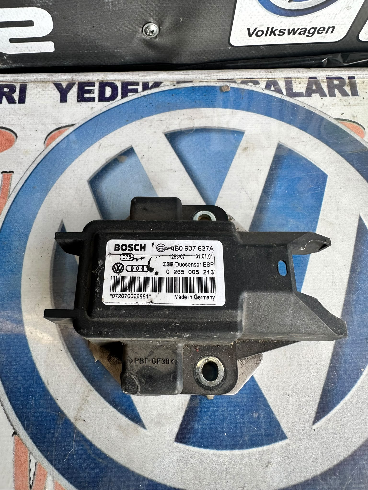 PASSAT B5.5 ESP BEYNİ 4B0907637A CIKMA ORJİNAL