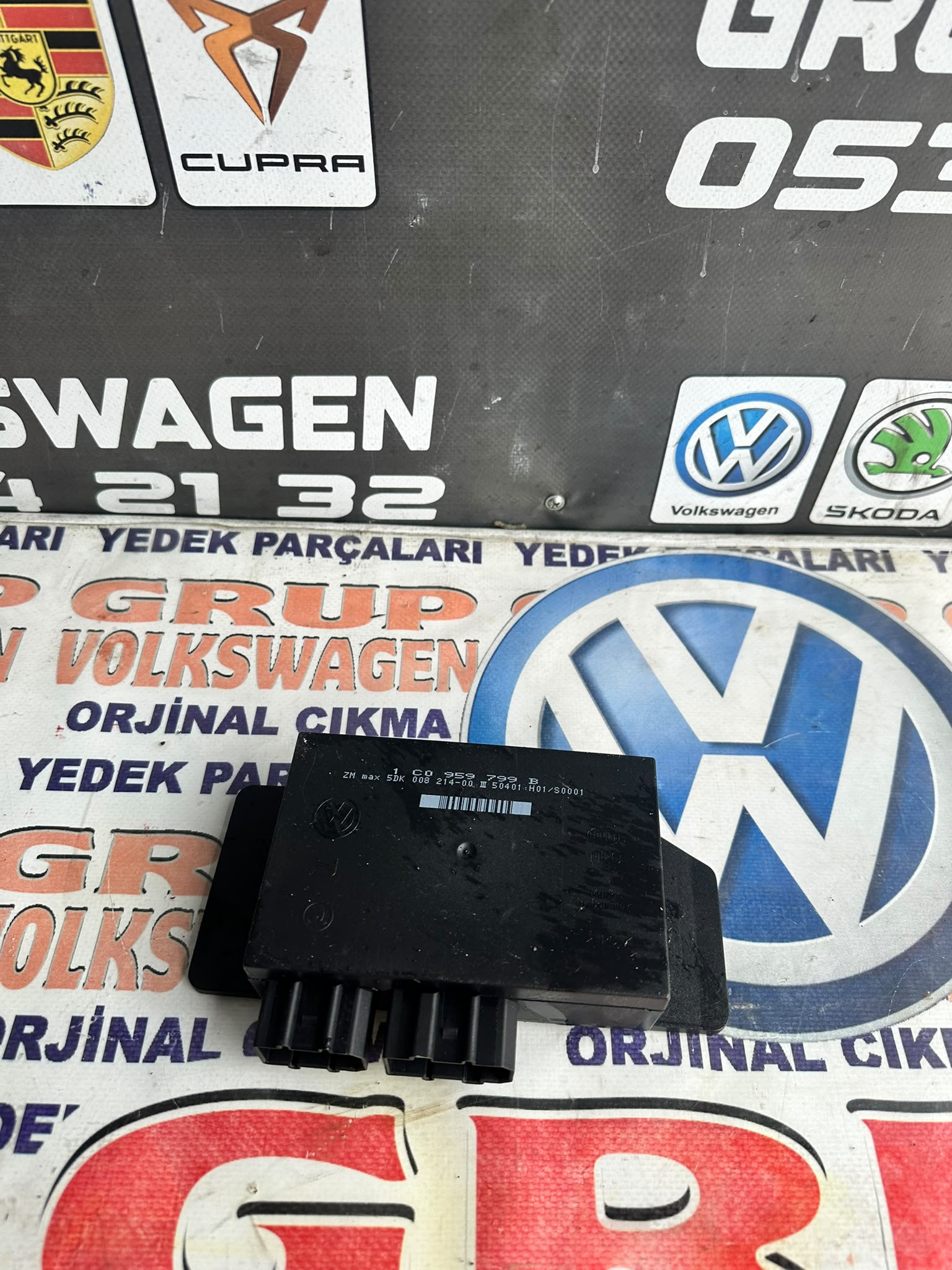 PASSAT B5.5 KONFOR BEYNİ 1C0959799B CIKMA ORJİNAL