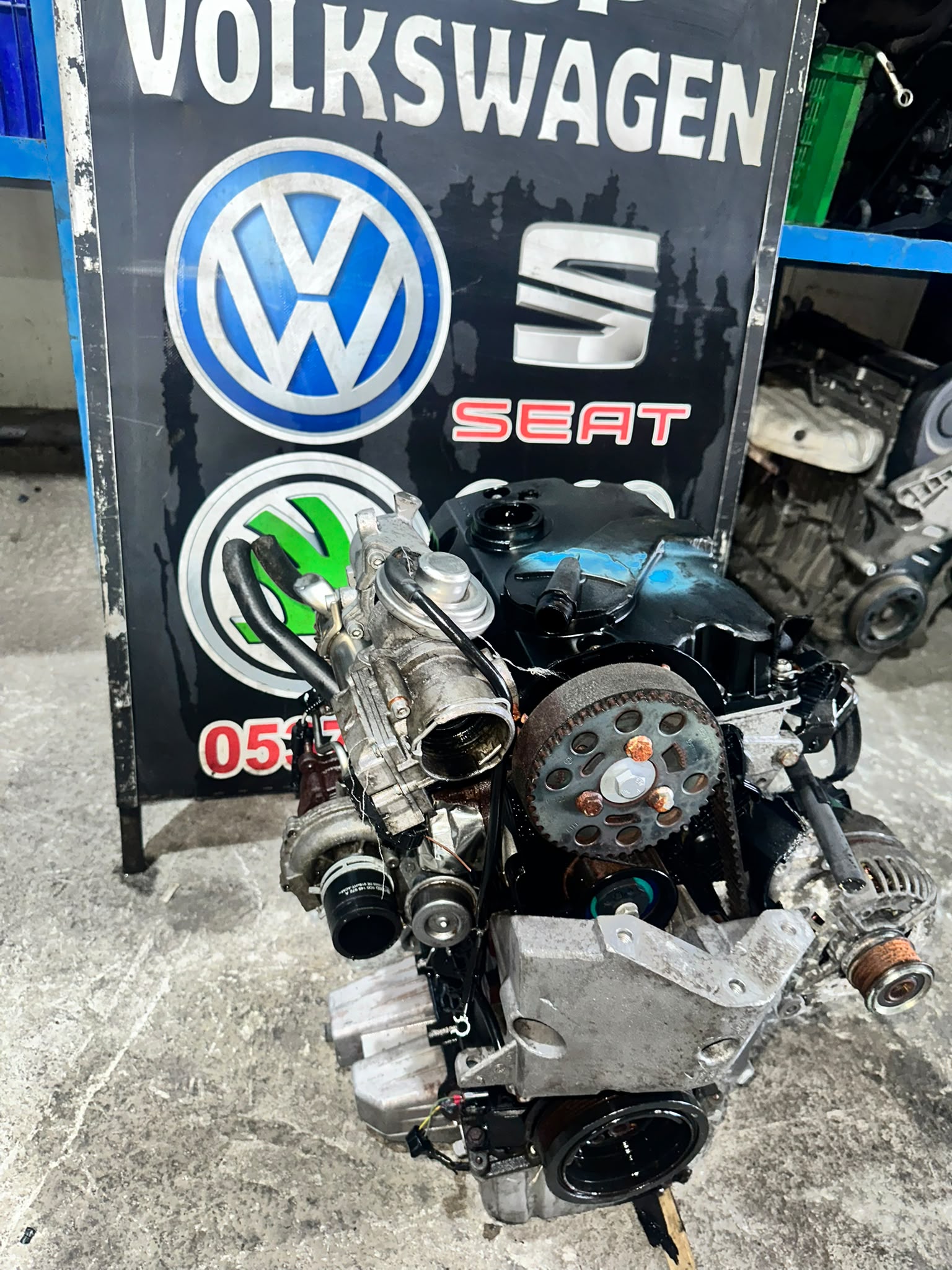POLO 1.4 TDI AMF MOTOR CIKMA ORJİNAL KOMPLE