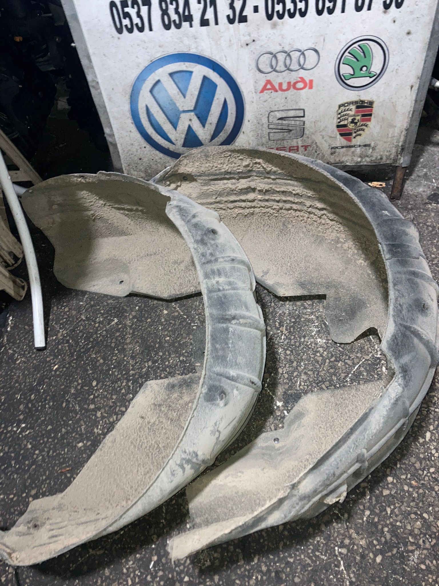 Skoda Süperb sağ sol arka davlunbaz çıkma orijinal