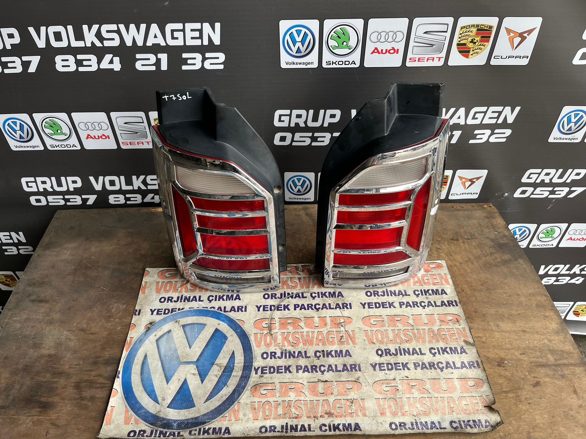 Transporter t7 sağ sol stop çıkma orijinal