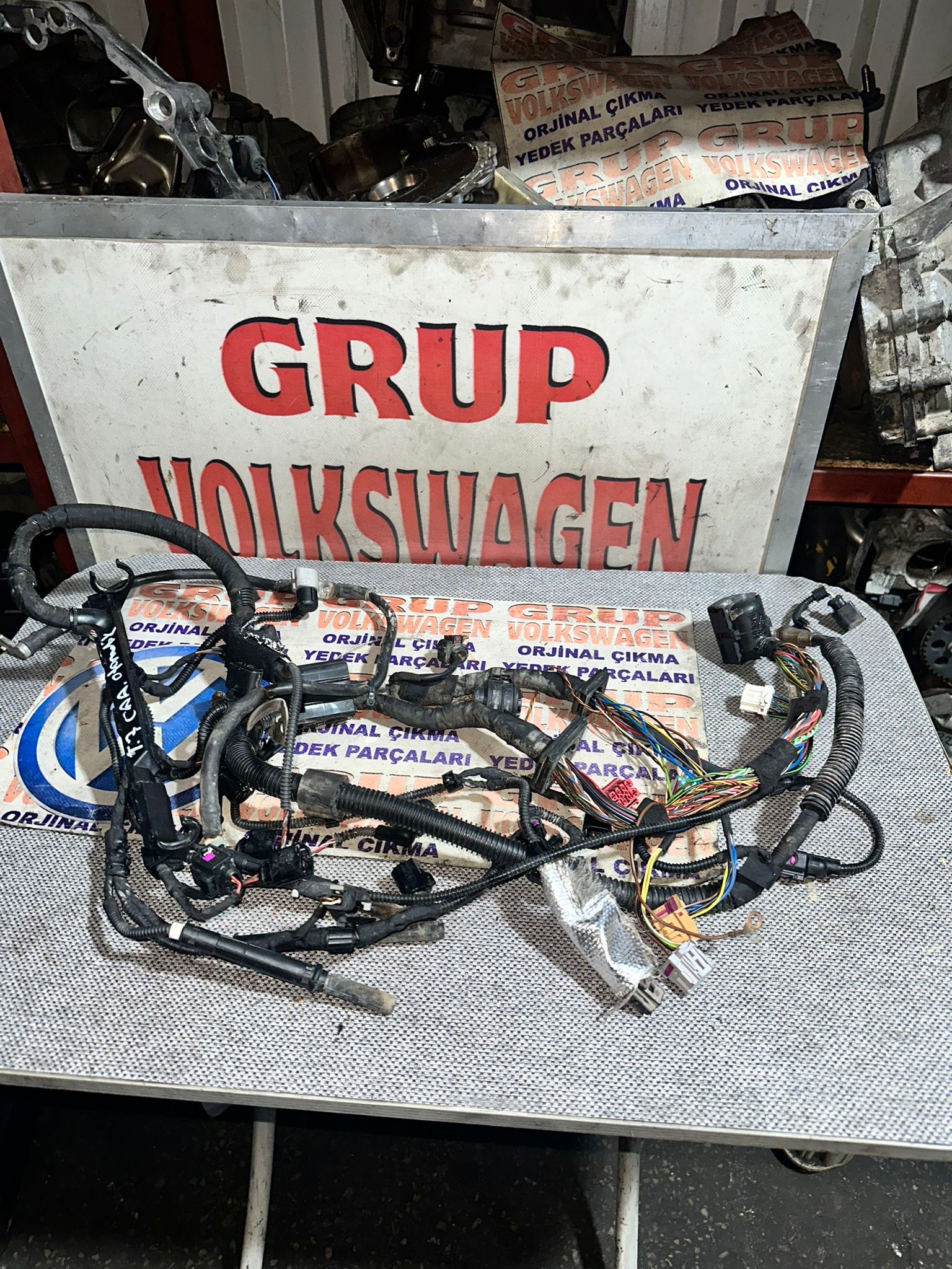 Transporter t7 t6 2.0 CAA motor otomatik motor içi tesisat çıkma