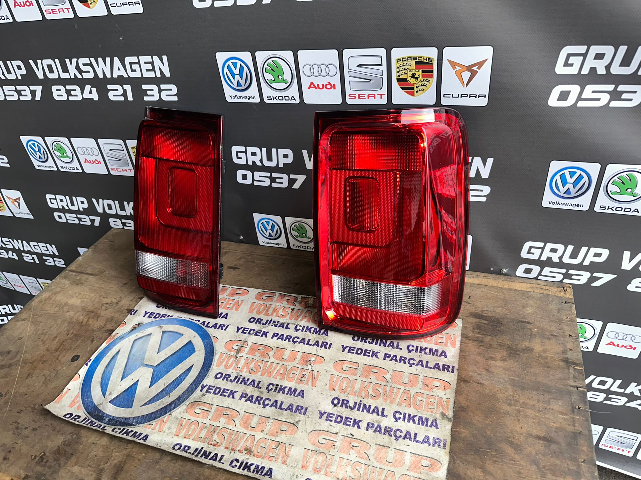 Volkswagen Amarok sağ sol stop