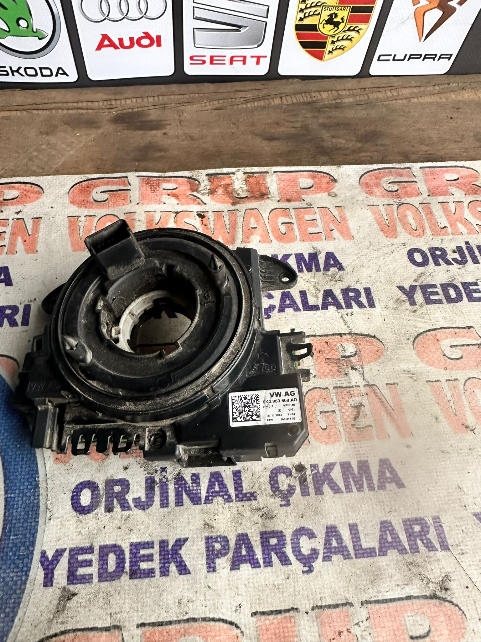 Volkswagen caddy egirbek sargısı çıkma orijinal