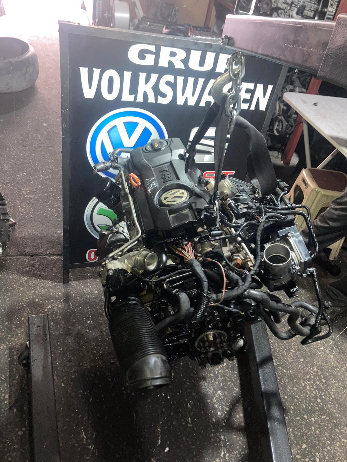 volkswagen golf 1,4 tsı cax motor cıkma orjinal komple