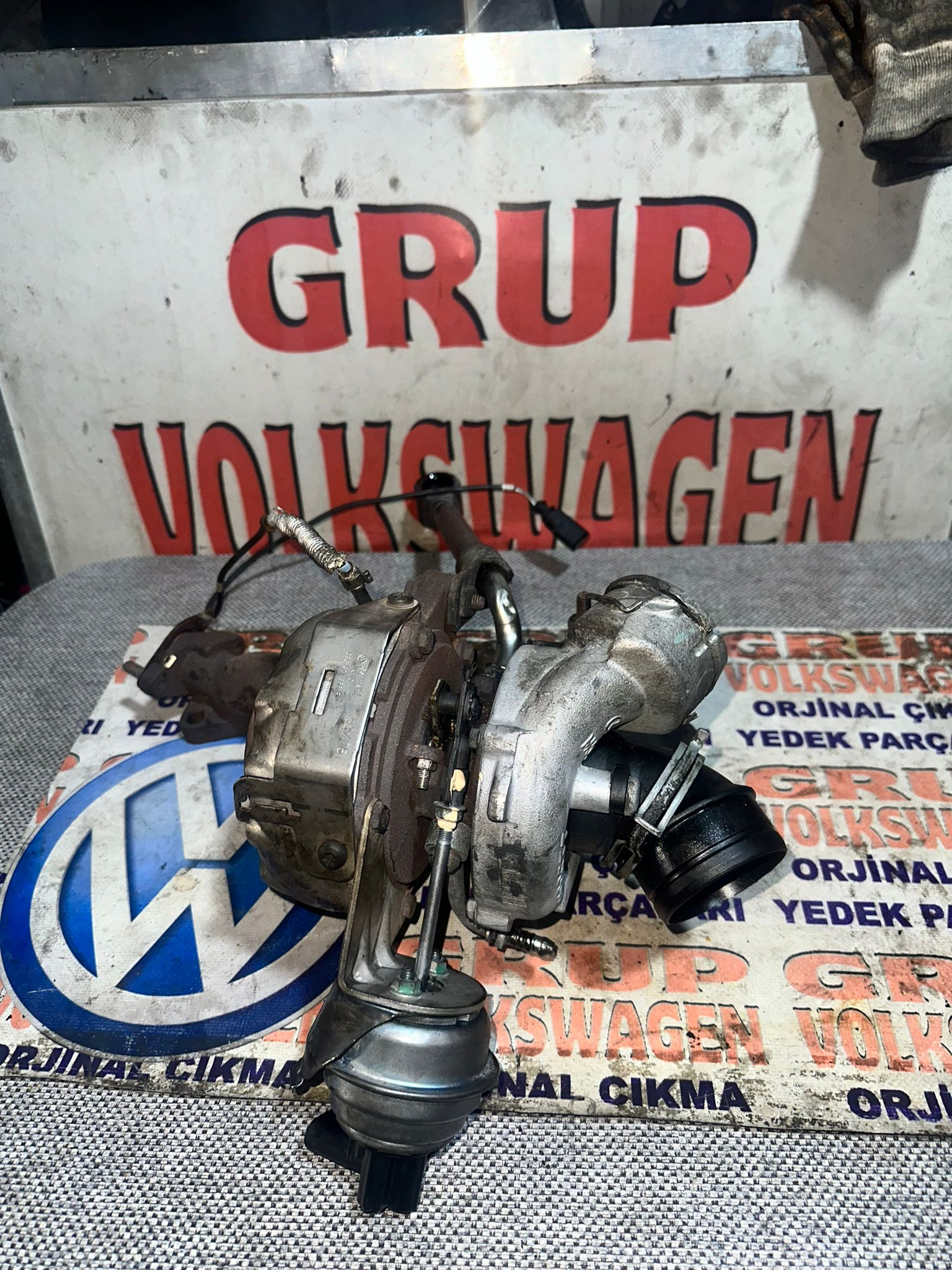 Volkswagen Passat 2.0 Tdı BMP motor çıkma orijinal turbo