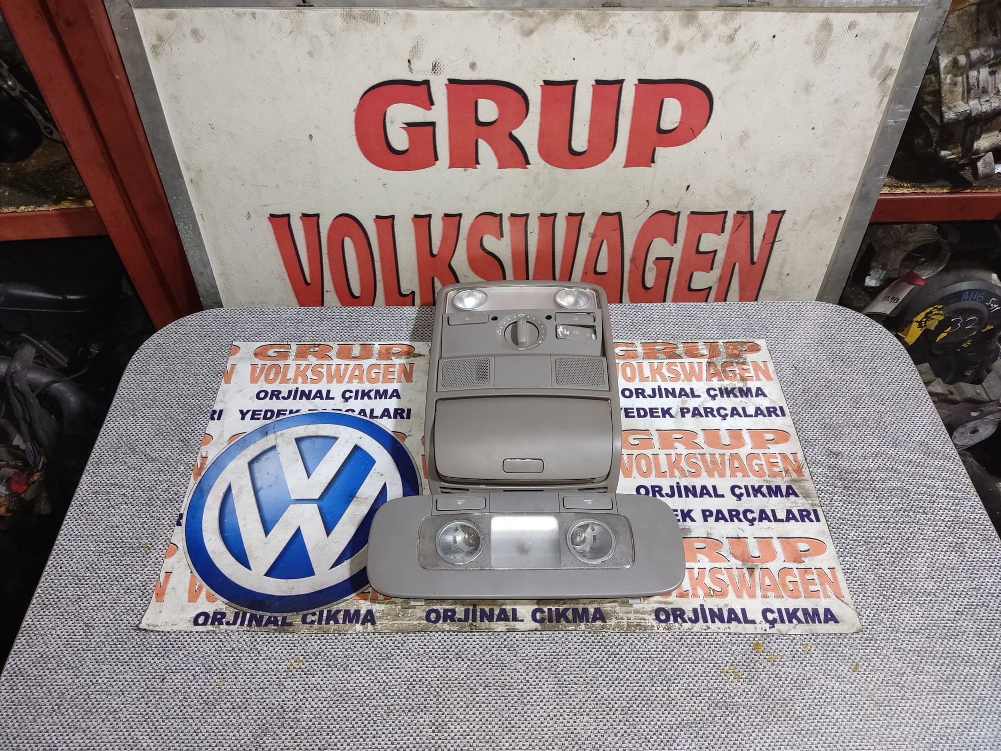 Volkswagen Passat b6 tavan lambası çıkma orijinal