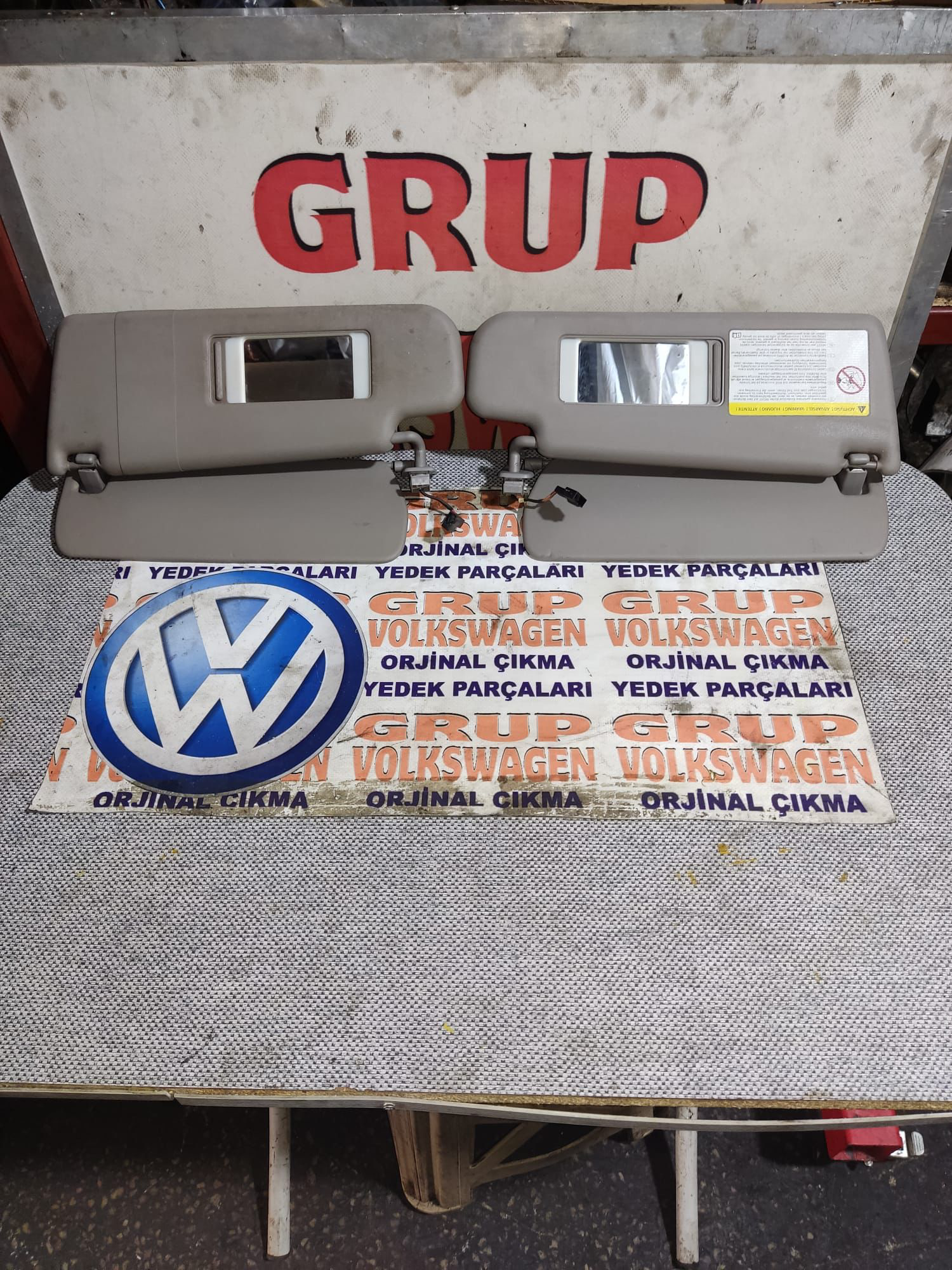 Volkswagen Passat highiline çıkma orjinal güneşlik