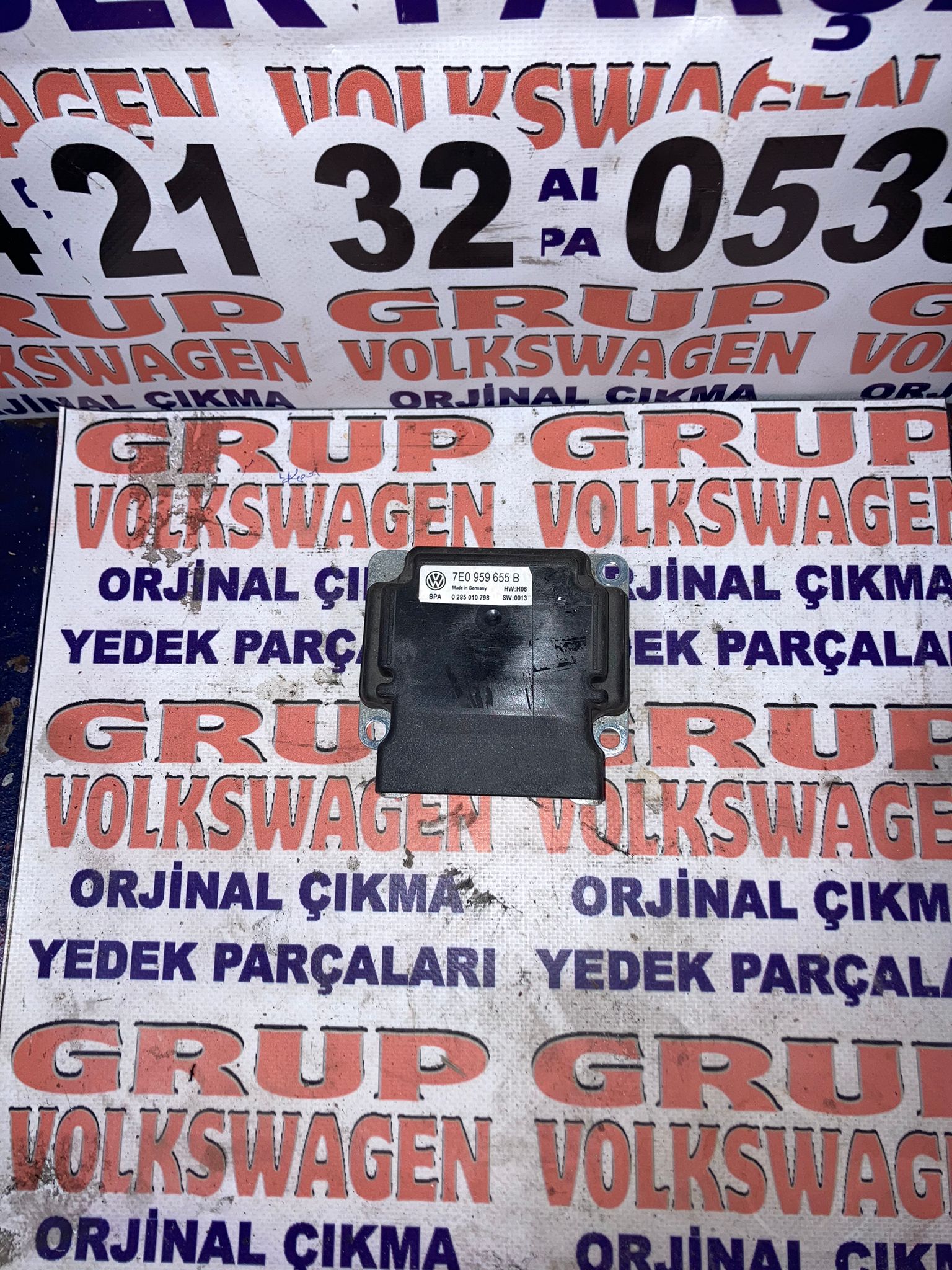 volkswagen transporter  t6 t7 2.0 tdı caa  motor  cıkma orjinal egirbag beyni