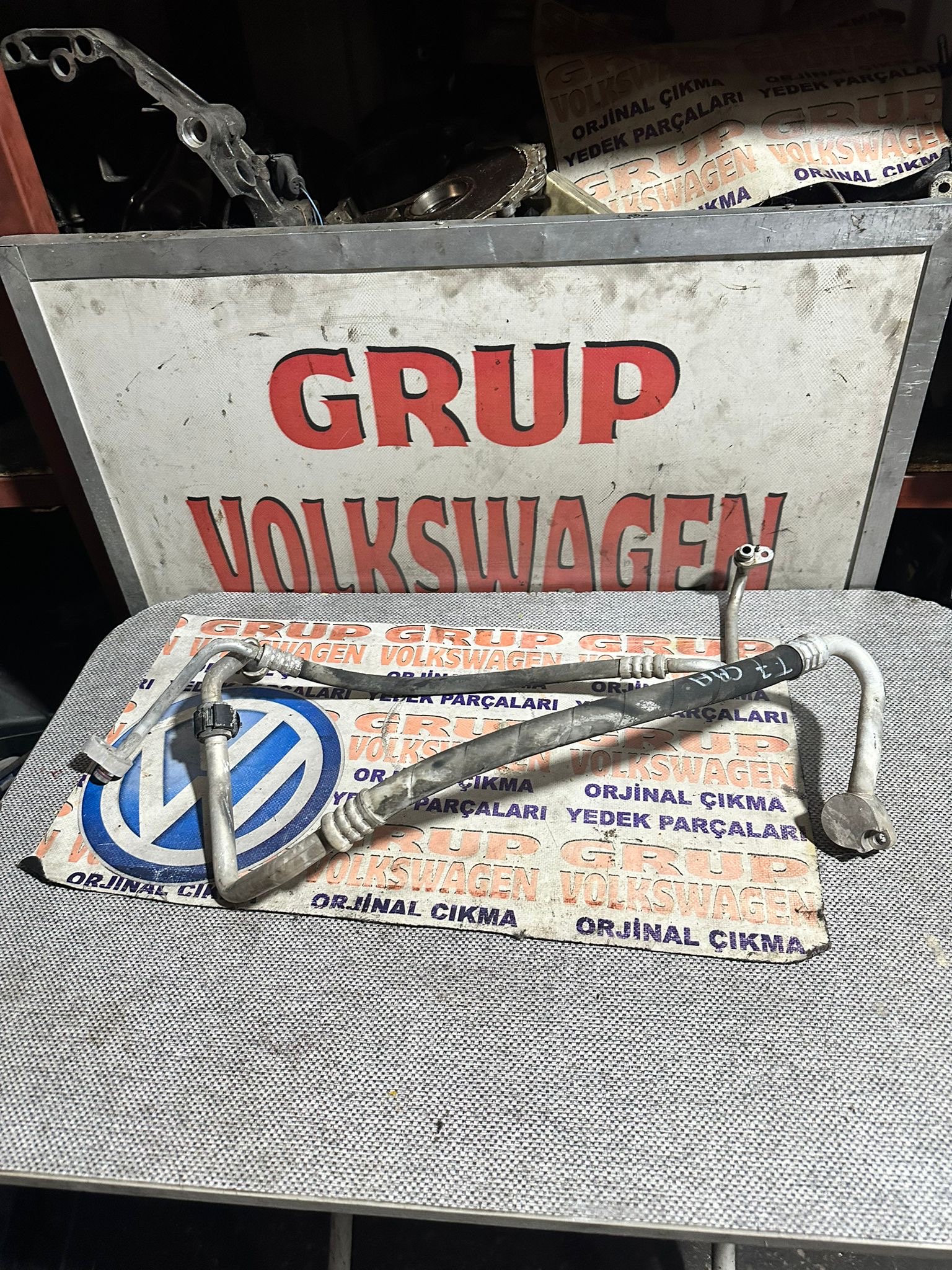 Volkswagen transporter 2.0 klima borusu çıkma