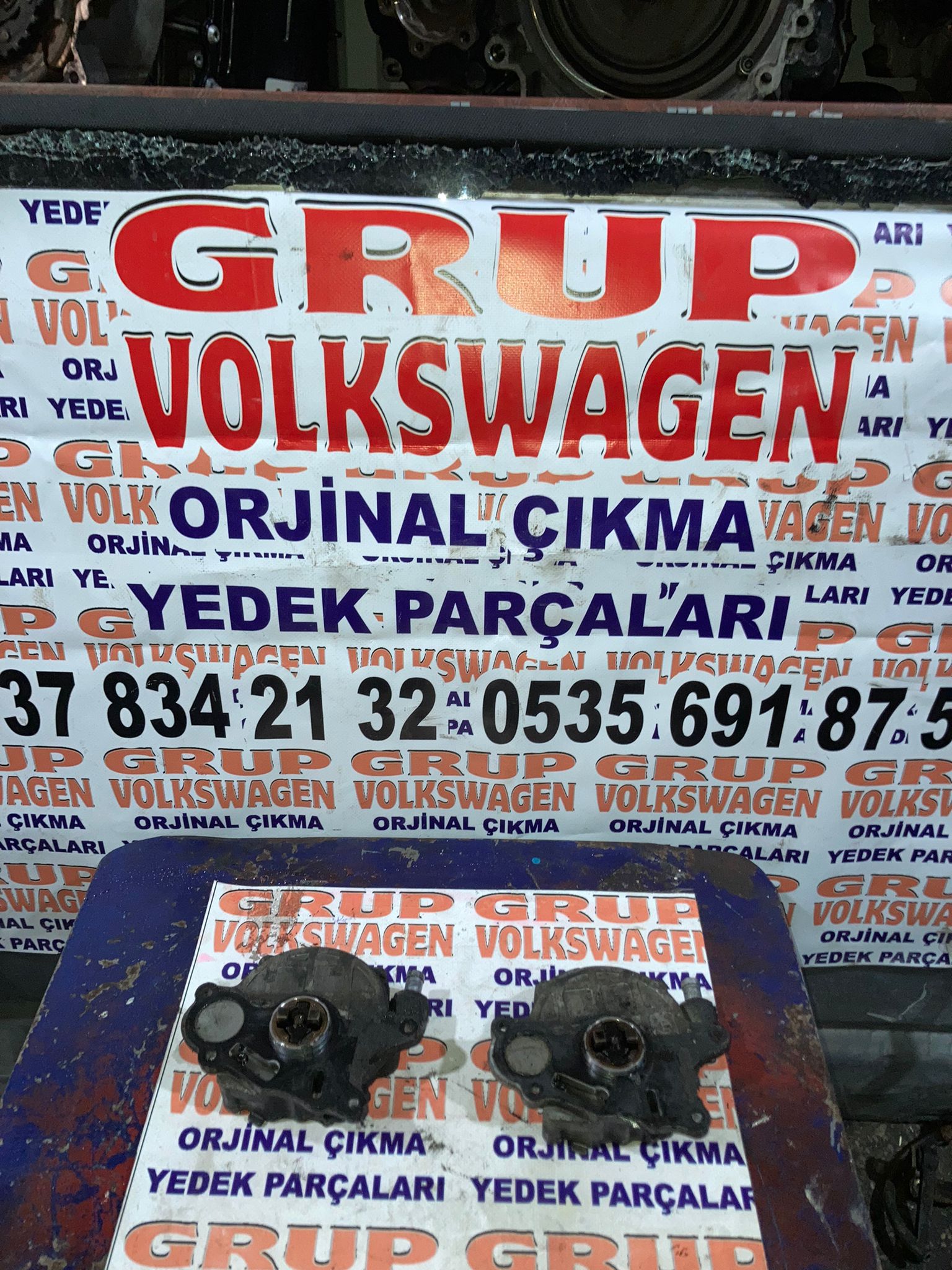 volkswagen transporter 2.0 tdı caa motor t6 t7 cıkma orjinal firen vagum