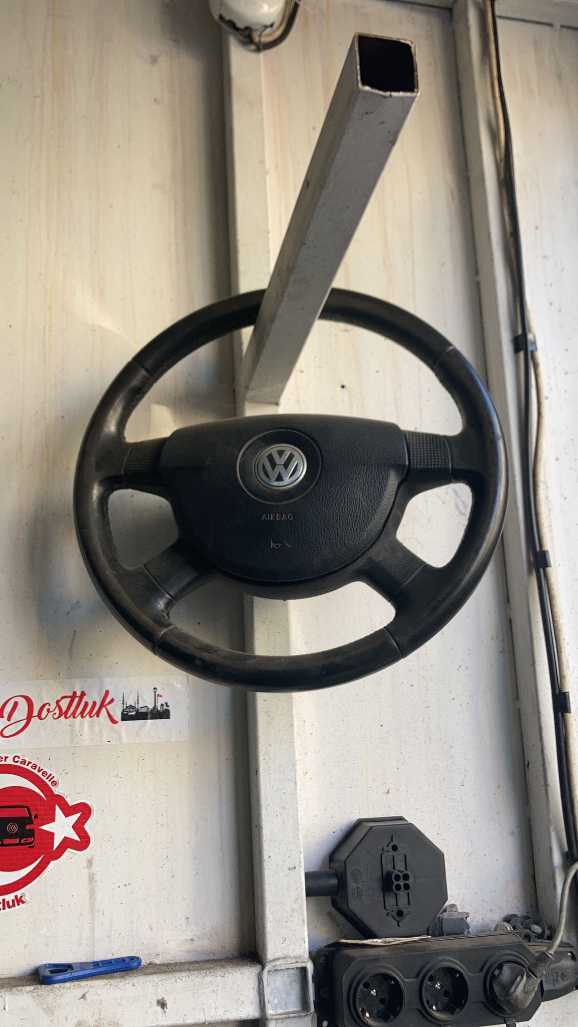 volkswagen transporter t5 carevelle cıkma orjinal dreksiyon egirbek simit komple